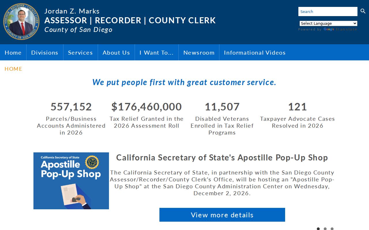 El Cajon residents directory county records access