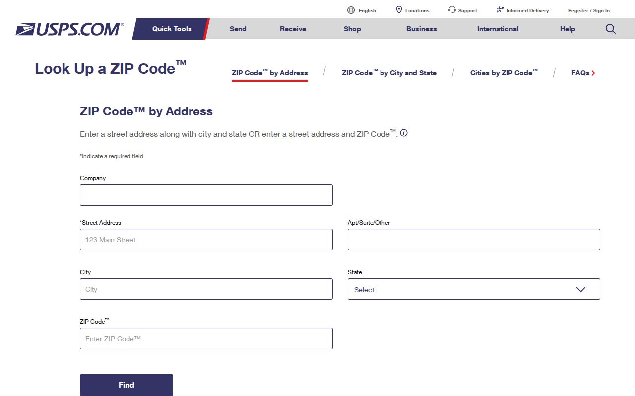 El Cajon ZIP code directory USPS address lookup